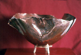 Freeform Bowl Copper